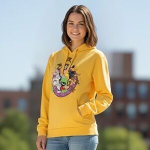 Looney Tunes Junior's Graphic Print Hoodie